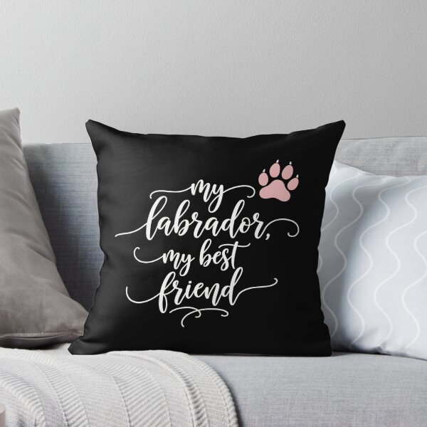 Item preview, My Labrador My Best Friend Paw Print Quote designed and sold by SoyLamderma.
