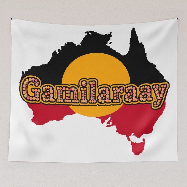 Item preview, Gamilaraay Country – Indigenous-Inspired Australian Map Art designed and sold by Indigenous-Aus.
