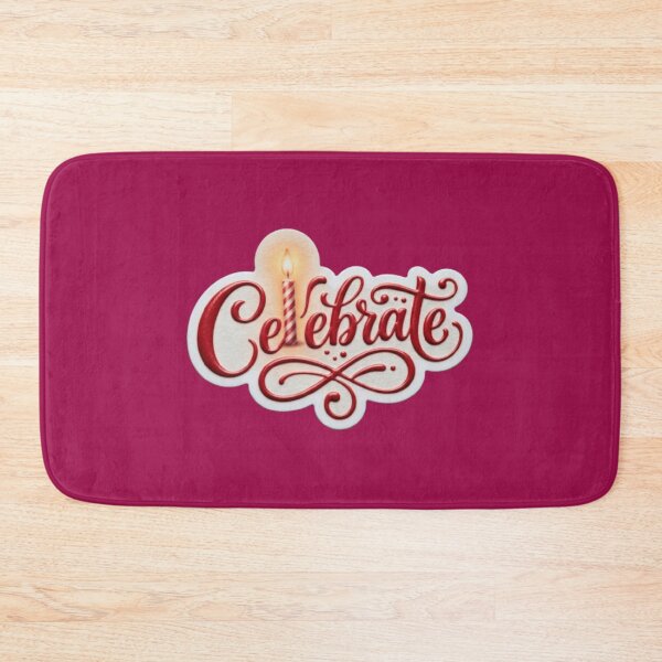 Item preview, Celebrate Birthday Party Candle Typography Sticker tee designed and sold by Love & Papercraft  ⭐️⭐️⭐️.