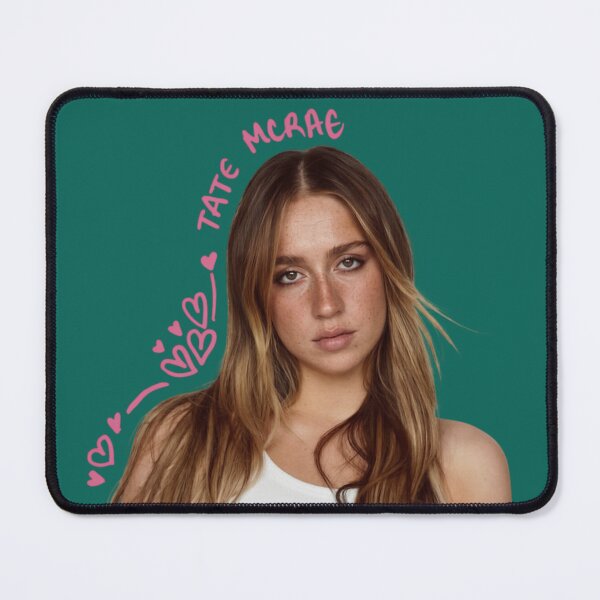 Item preview, Tate McRae Pink Hearts Pop Portrait designed and sold by Vicky021.
