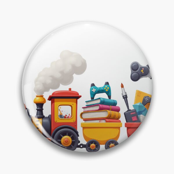 Item preview, Hyperfixation Station Sticker ? ADHD Train Art for Neurodivergent Joy | Special Interest Gift designed and sold by Flownow.