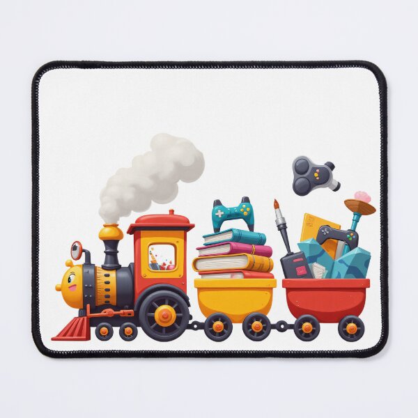 Item preview, Hyperfixation Station Sticker ? ADHD Train Art for Neurodivergent Joy | Special Interest Gift designed and sold by Flownow.