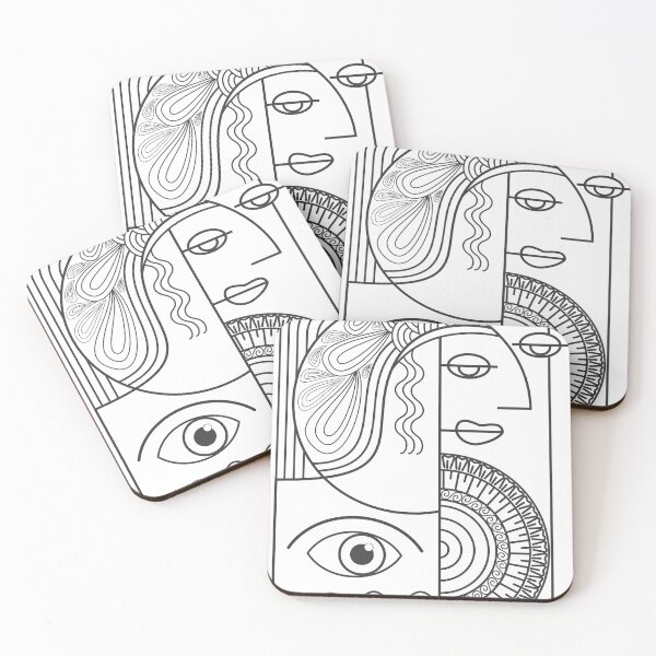 Item preview, Abstract Doodle Line Drawing  designed and sold by skgraphictrafic.