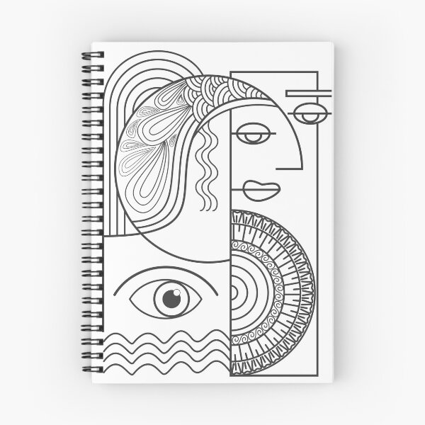 Item preview, Abstract Doodle Line Drawing  designed and sold by skgraphictrafic.