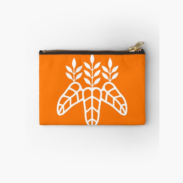 Item preview, Taiko Kiri Toyotomi Hideyoshi Samurai Emblem White Orange / Japanese Crest  designed and sold by 戦国まーけっと SENGOKU MARKET.
