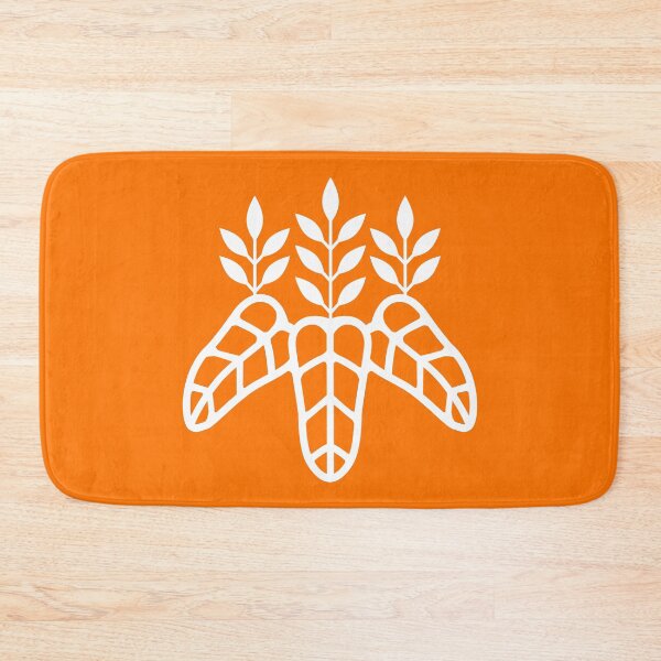 Item preview, Taiko Kiri Toyotomi Hideyoshi Samurai Emblem White Orange / Japanese Crest  designed and sold by 戦国まーけっと SENGOKU MARKET.