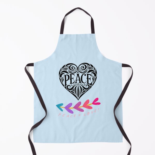 Item preview, Peace and Love Bohemian Heart Design designed and sold by NikBrin Prevail .