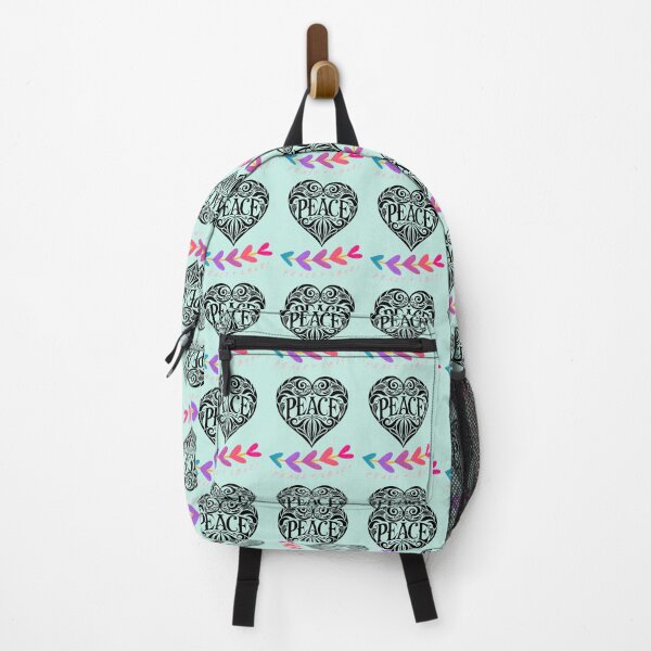 Item preview, Peace and Love Bohemian Heart Design designed and sold by NikBrin Prevail .