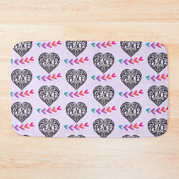 Item preview, Peace and Love Bohemian Heart Design designed and sold by NikBrin Prevail .