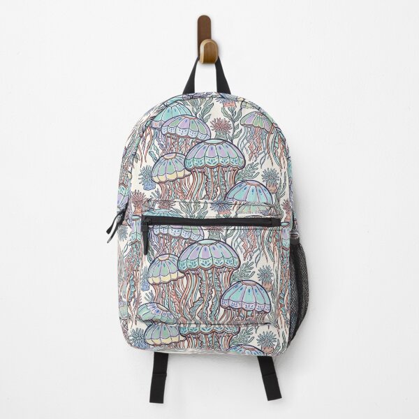 Item preview, Whimsical Jellyfish & Ocean Pattern Pastel designed and sold by 21 Tulips.