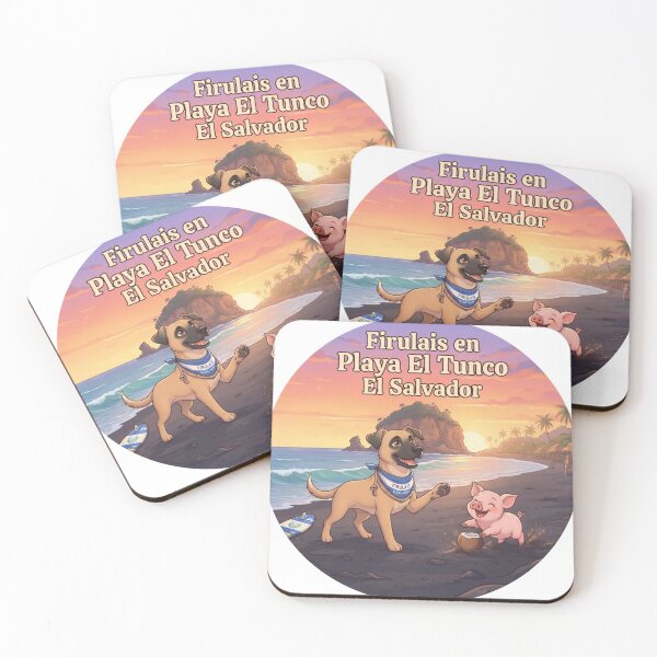 Item preview, Firulais at El Tunco Beach designed and sold by robsorbar.