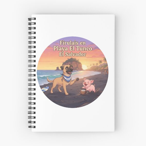 Item preview, Firulais at El Tunco Beach designed and sold by robsorbar.