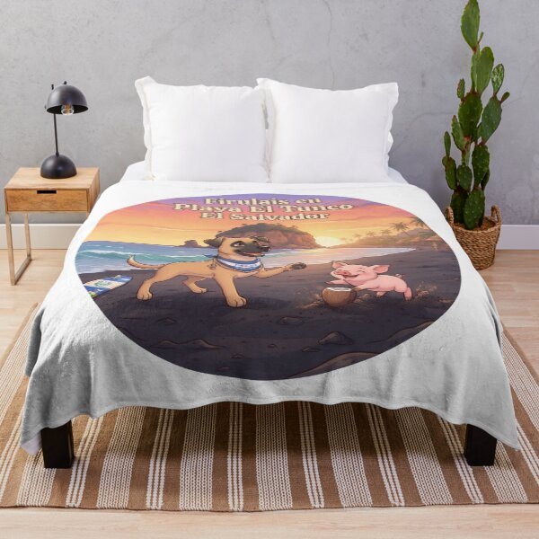 Item preview, Firulais at El Tunco Beach designed and sold by robsorbar.