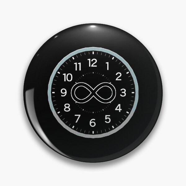 Item preview, qterw-f-243 darkness clock designed and sold by chihiroine.