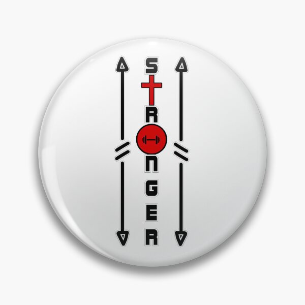 Item preview, Stronger Christian Gym Cross Barbell designed and sold by Bezuiden.