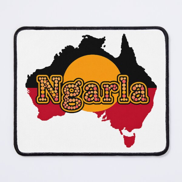 Item preview, Ngarla Country – Indigenous-Inspired Australian Map Art designed and sold by Indigenous-Aus.