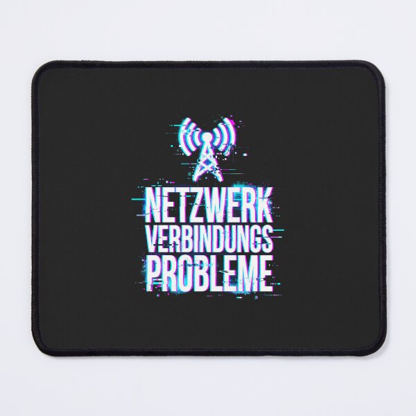 Item preview, Netzwerk Verbindungsprobleme Network Error Cyberpunk Glitch Art Tech Humor designed and sold by SplashTastic.