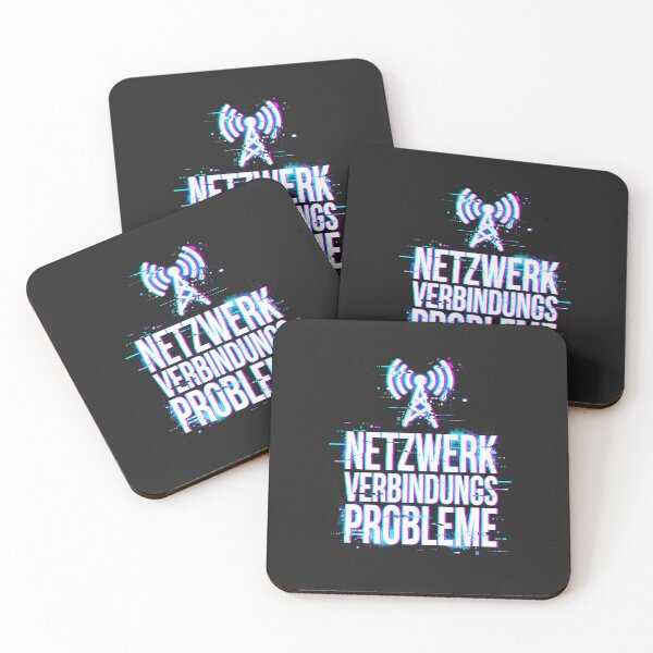 Item preview, Netzwerk Verbindungsprobleme Network Error Cyberpunk Glitch Art Tech Humor designed and sold by SplashTastic.