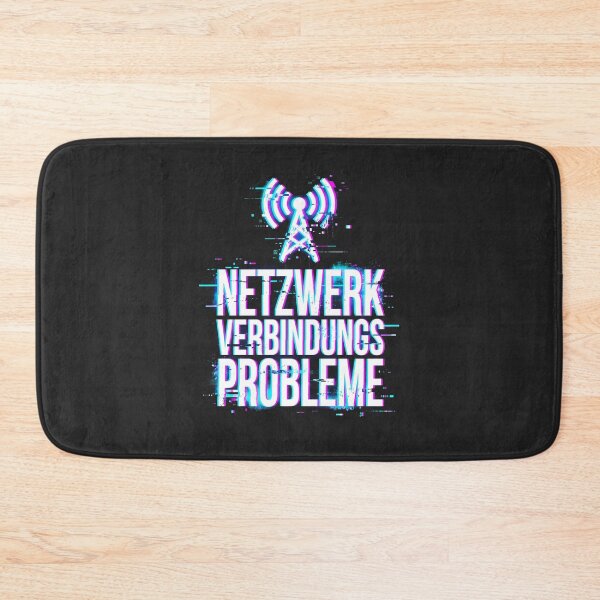 Item preview, Netzwerk Verbindungsprobleme Network Error Cyberpunk Glitch Art Tech Humor designed and sold by SplashTastic.