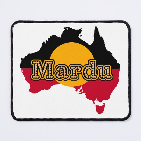 Item preview, Mardu Country – Indigenous-Inspired Australian Map Art designed and sold by Indigenous-Aus.