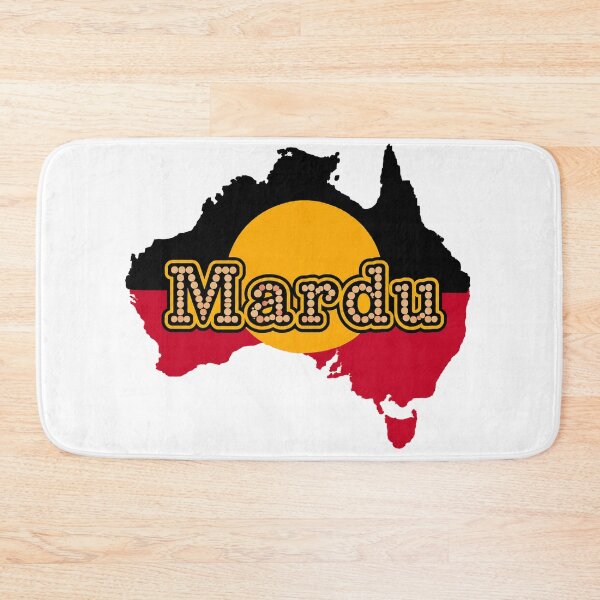 Item preview, Mardu Country – Indigenous-Inspired Australian Map Art designed and sold by Indigenous-Aus.