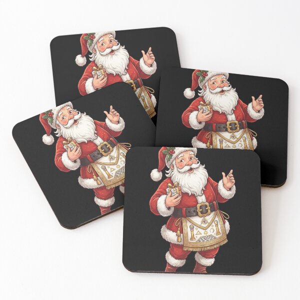 Item preview, Masonic Freemason Santa Claus Christmas Holiday designed and sold by scelzokurthl.