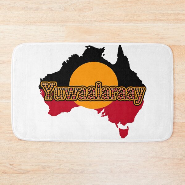 Item preview, Yuwaalaraay Country – Indigenous-Inspired Australian Map Art designed and sold by Indigenous-Aus.