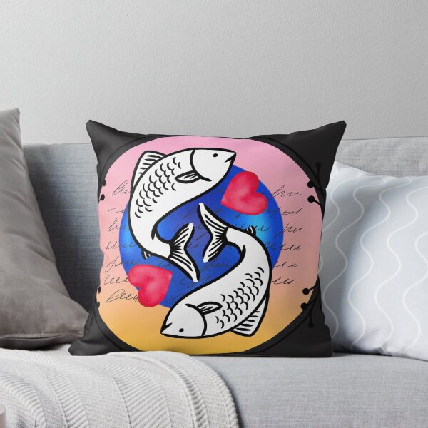 Item preview, Pisces Koi Fish Love Design | Yin Yang Fish Aesthetic | Cute Zodiac Art designed and sold by Palette _Vibes.