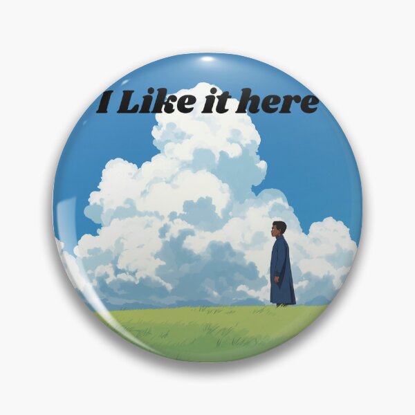 Item preview, Minimalist Anime Explorer -"I Like it here" designed and sold by Bosh-One.