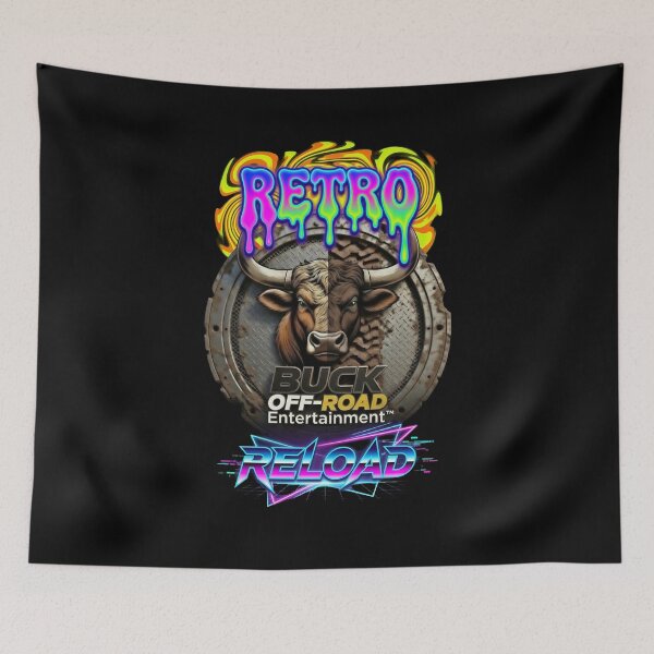 Item preview, Buck Off-Road: Retro Reload  designed and sold by PESCORAN.