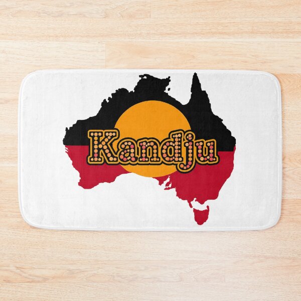 Item preview, Kandju Country – Indigenous-Inspired Australian Map Art designed and sold by Indigenous-Aus.