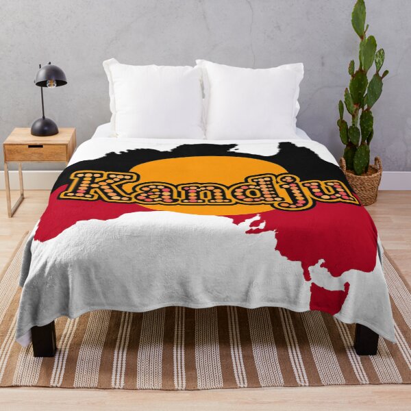 Item preview, Kandju Country – Indigenous-Inspired Australian Map Art designed and sold by Indigenous-Aus.