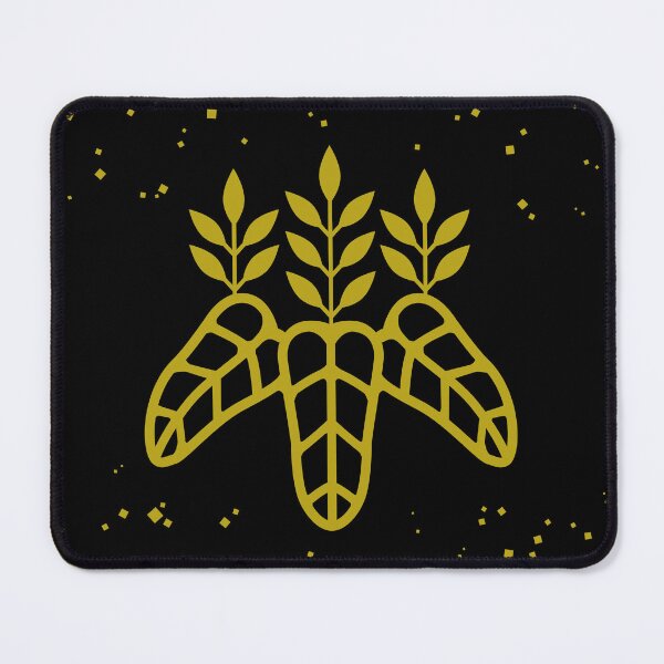 Item preview, Taiko Kiri Toyotomi Hideyoshi Samurai Emblem Faux Gold Dust Black / Japanese Crest designed and sold by 戦国まーけっと SENGOKU MARKET.