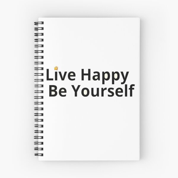 Item preview, LIVE HAPPY BE YOURSELF designed and sold by MR4me.