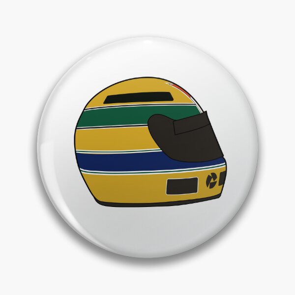 Item preview, Ayrton Senna Helmet drawing designed and sold by Encared.