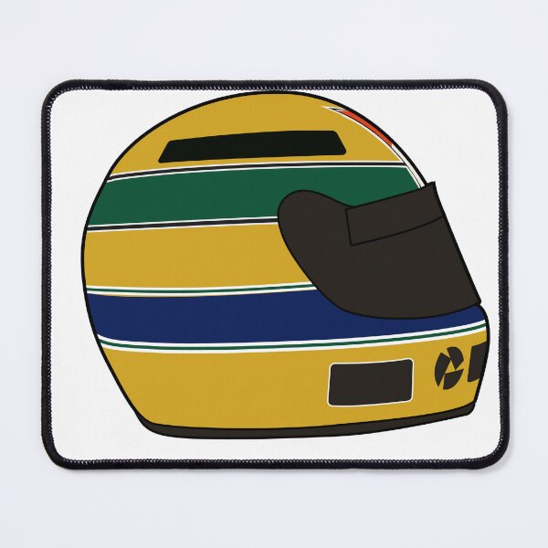 Item preview, Ayrton Senna Helmet drawing designed and sold by Encared.