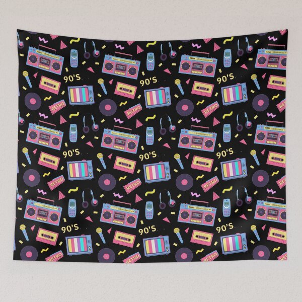Item preview, 90s Symbols Pattern designed and sold by Tickety Boo.