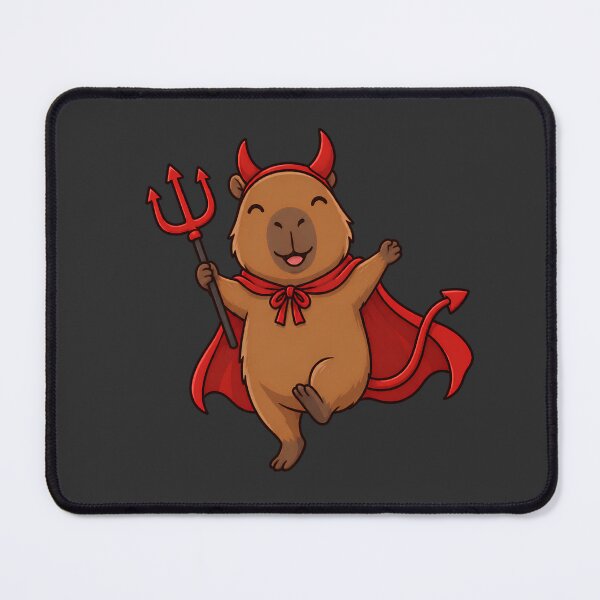Item preview, Capybara Halloween Devil Costume designed and sold by Ivy-Triggs.
