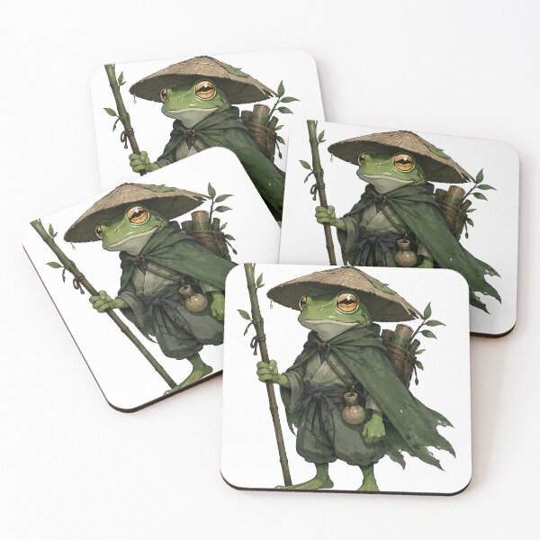 Item preview, Wandering Bamboo Frog Monk   designed and sold by Jaideep Walia.