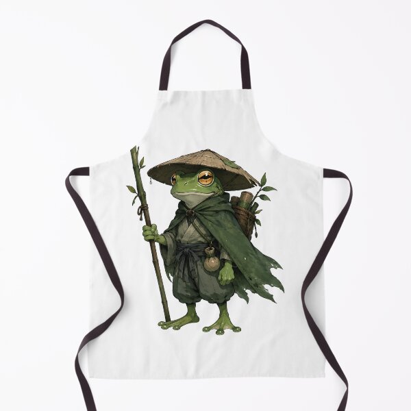 Item preview, Wandering Bamboo Frog Monk designed and sold by Jaideep Walia.