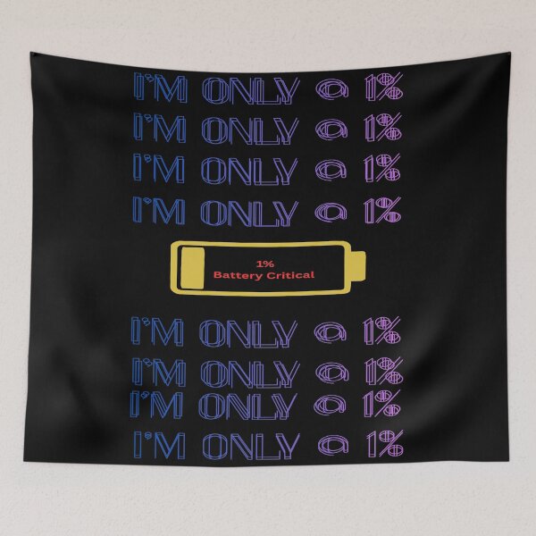 Item preview, I’m Only @ 1% Remastered Black designed and sold by MariahDaGoatedPrincess.