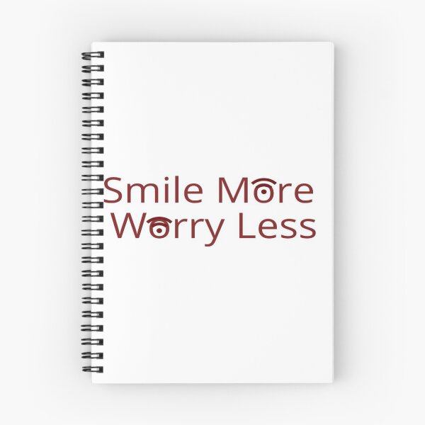 Item preview, SMILE MORE WORRY LESS designed and sold by MR4me.