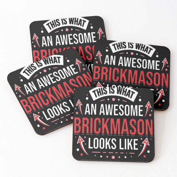 Item preview, Brickmason Job Awesome Looks Cool Funny Birthday Gift designed and sold by DKApparell.