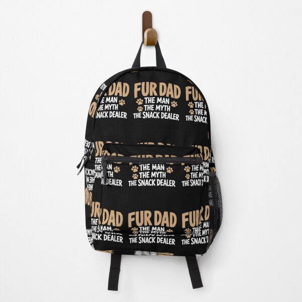 Item preview, Fur Dad The Man The Myth The Snack Dealer Paw Prints designed and sold by SoyLamderma.
