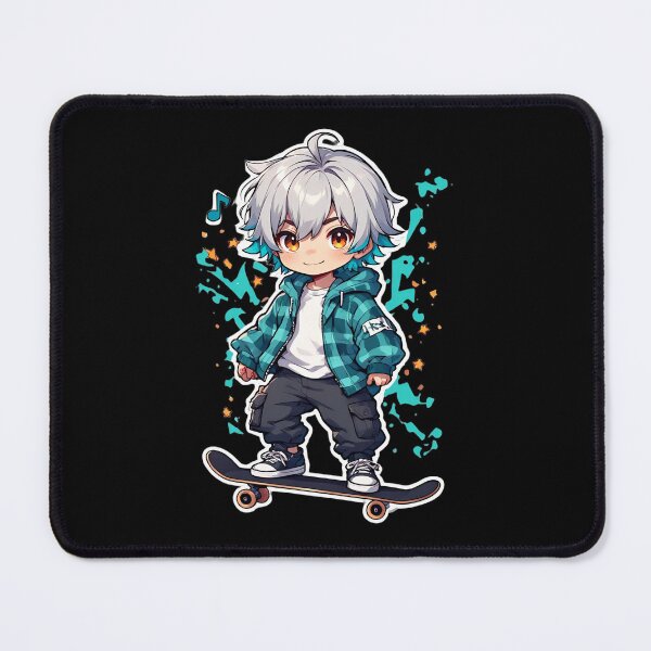 Item preview, Cute Chibi Skater Boy Sticker designed and sold by Radhestore.