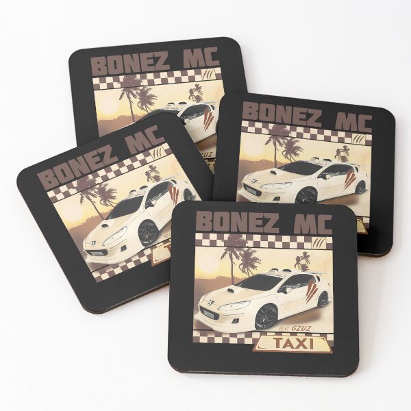 Item preview, Bonez MC feat. Gzuz Taxi Sports Car Poster designed and sold by uraestheticshop.