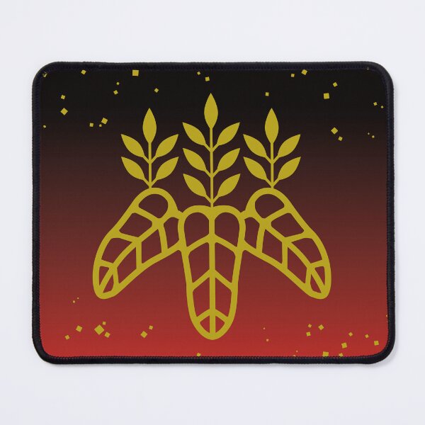 Item preview, Taiko Kiri Toyotomi Hideyoshi Samurai Emblem Faux Gold Dust Red / Japanese Crest designed and sold by 戦国まーけっと SENGOKU MARKET.