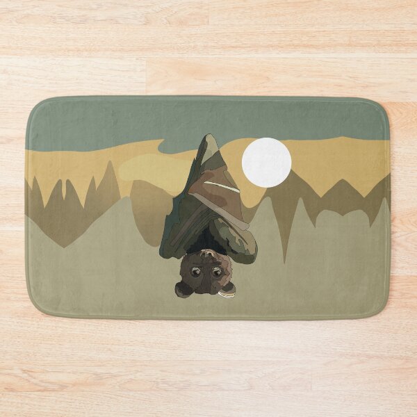 Item preview, Cute Australian Fruit Bat Hanging Upside Down designed and sold by Karin Taylor.