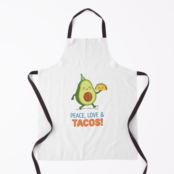 Item preview, Cute Happy Avocado Holding A Taco designed and sold by Owcomm.