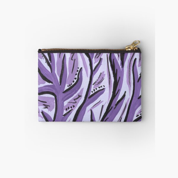 Item preview, Purple Forest Gouache Painting designed and sold by DzinkaDreamArt.
